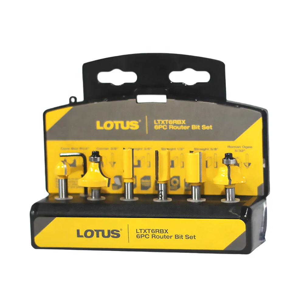 Lotus Router Bit Set