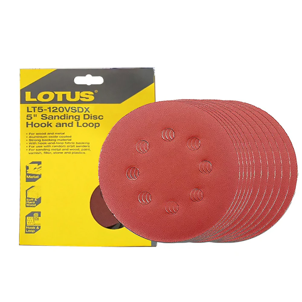 Lotus Sanding Disc 5” (Velcro)