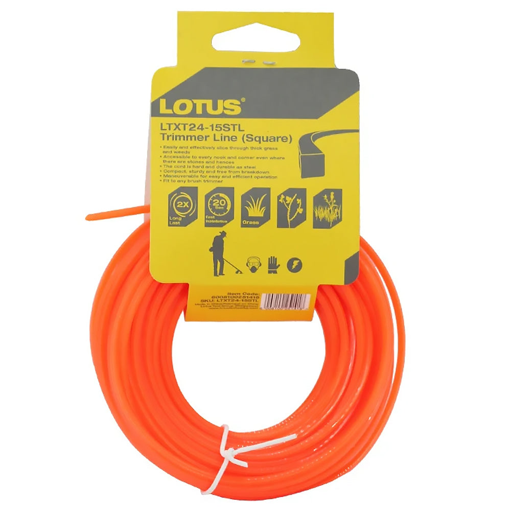 Lotus Trimmer Line (Square)