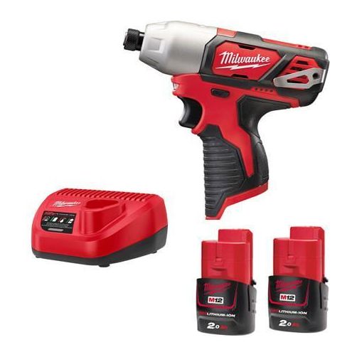 Milwaukee M12BID-202C Cordless Impact Driver - Goldpeak Tools PH Milwaukee