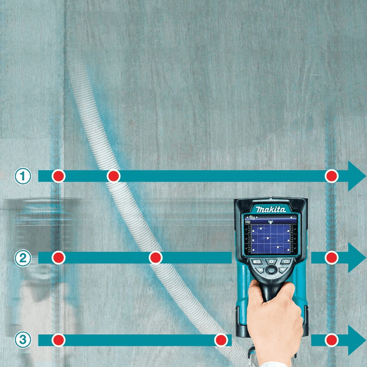 Makita DWD181ZJ 18V Cordless Wall Scanner / Floor Scanner 180mm (LXT) [Bare] - KHM Megatools Corp.