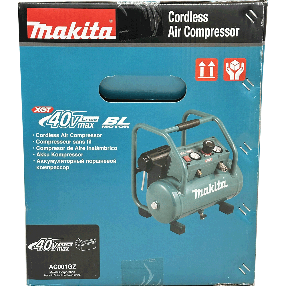 Makita AC001GZ 40V Cordless Air Compressor 135psi (Noise less) XGT [Bare]