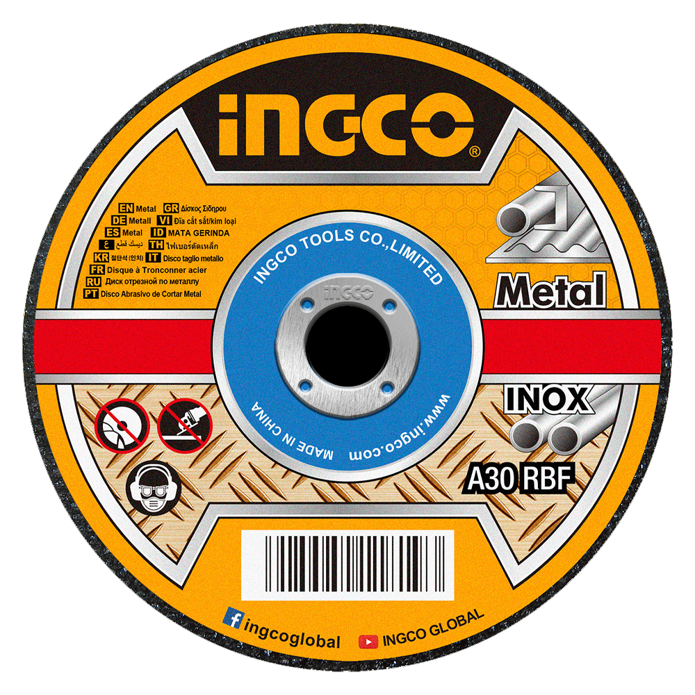 Ingco MCD101251 Cut Off Wheel / Cutting Disc Set 5