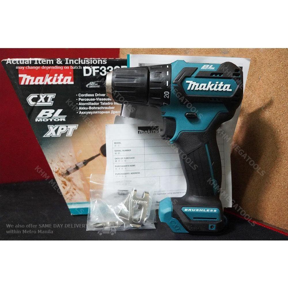 Makita DF332DZ 12V Cordless Brushless Drill - Driver (CXT-Series) [Bare] - KHM Megatools Corp.