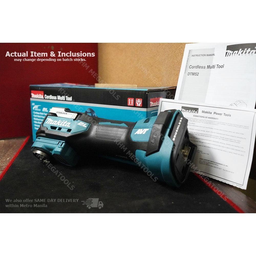 Makita DTM52Z 18V Cordless Brushless Oscillating Tool [Bare] (LXT-Series) - KHM Megatools Corp.