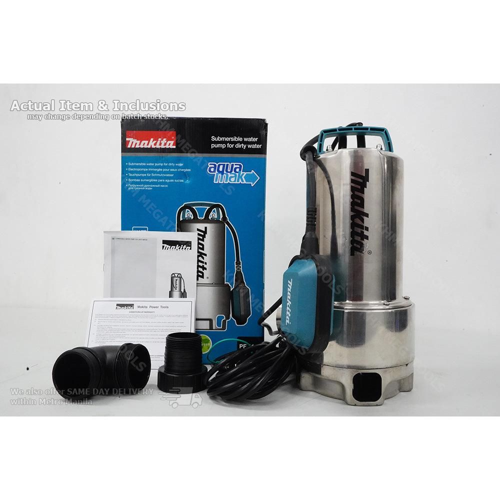 Makita PF1110 Stainless Submersible Pump (Dirty Water) 1100W [1-1/2HP] - KHM Megatools Corp.