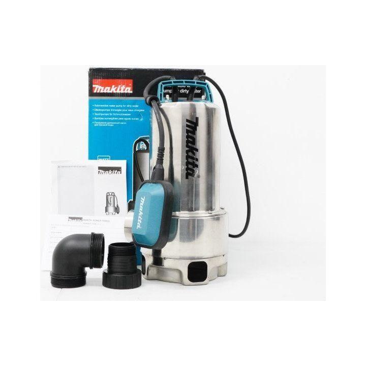 Makita PF1110 Stainless Submersible Pump (Dirty Water) 1100W [1-1/2HP] | Makita by KHM Megatools Corp.