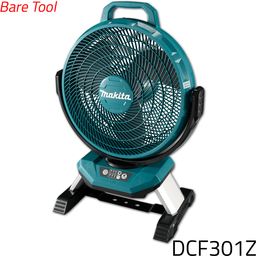 Makita DCF301Z AC/DC (Corded/Cordless) 18V Jobsite Fan (LXT Series) [Bare] | Makita by KHM Megatools Corp.