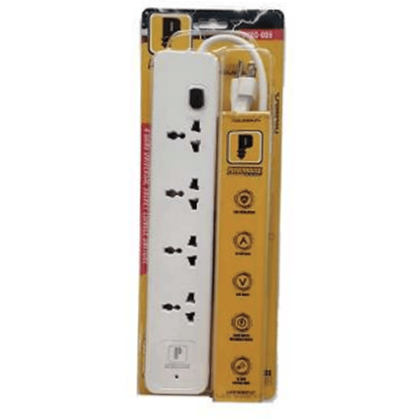 Powerhouse Electric Extension Cord With Single Switch And Overload Protection - KHM Megatools Corp.