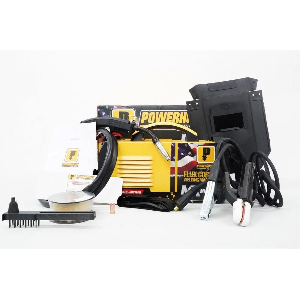 Powerhouse MIGWELD-300TECH MIG DC Inverter Welding Machine 300A (Fluxcored)