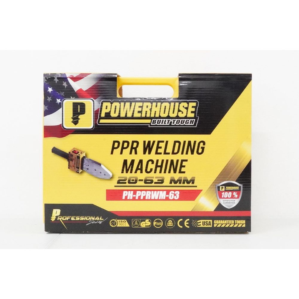 Powerhouse PH-PPRWM-63 Pipe Fusion / PPR Welding Machine (20-63mm)