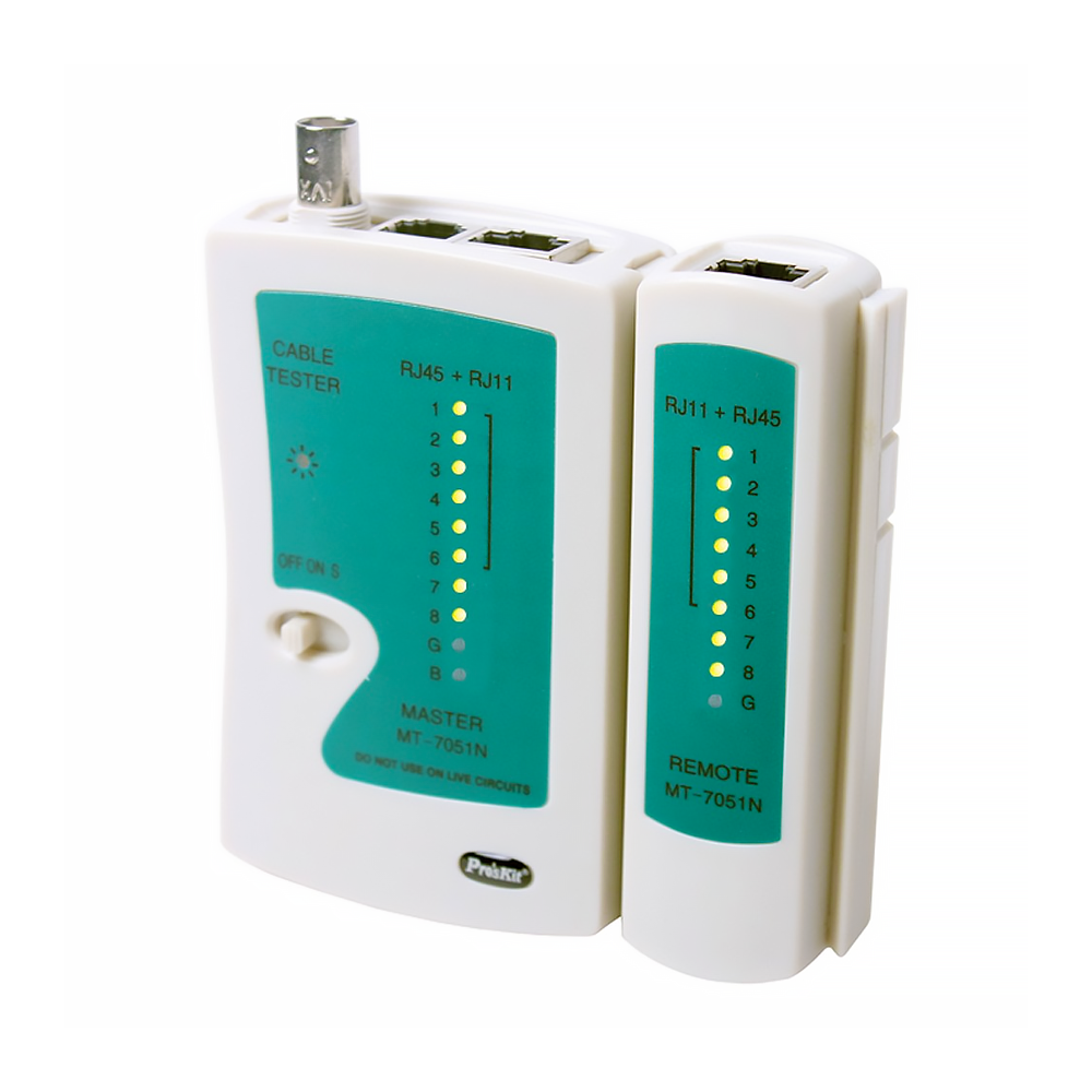 Pro'sKit MT-7051N Mini LAN Cable Tester – Goldpeak Tools PH
