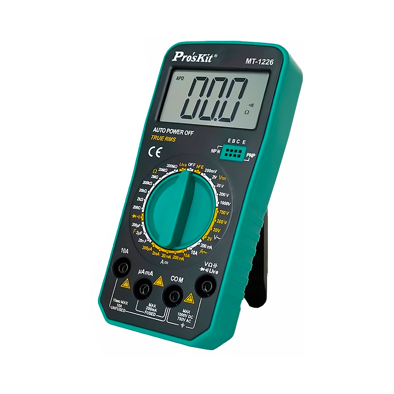 Pro'sKit MT-1226 Digital Multimeter – Goldpeak Tools PH