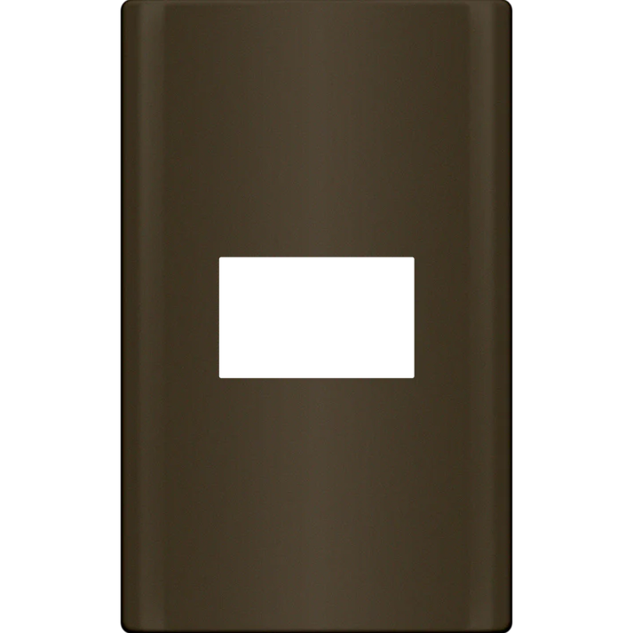 Royu RMP1/DG  1-Gang Plate (Plano) [Dark Gray] | Royu by KHM Megatools Corp.