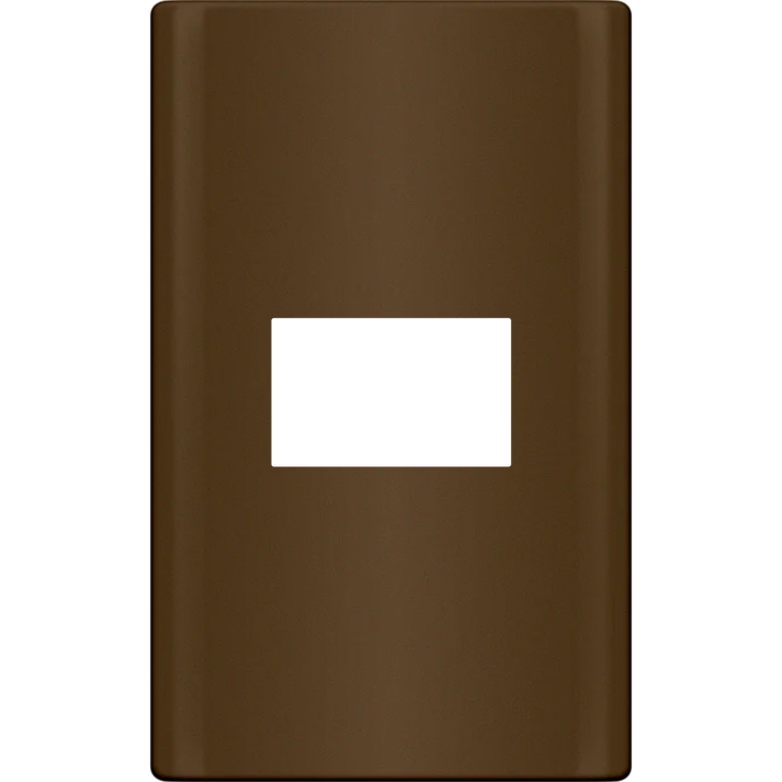 Royu RMP1/DW 1-Gang Plate (Plano) [Dark Wood] | Royu by KHM Megatools Corp.