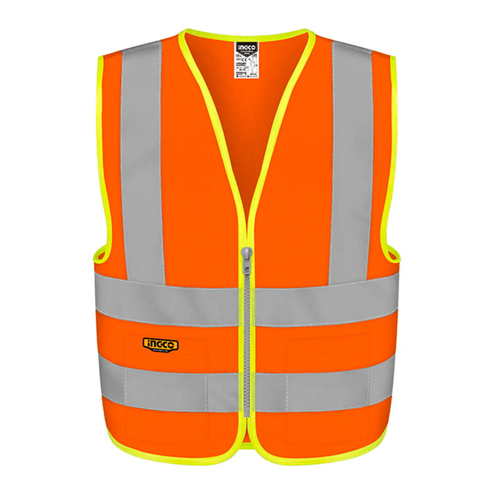 Ingco RV82XL Reflective Safety Vest XL (Orange)