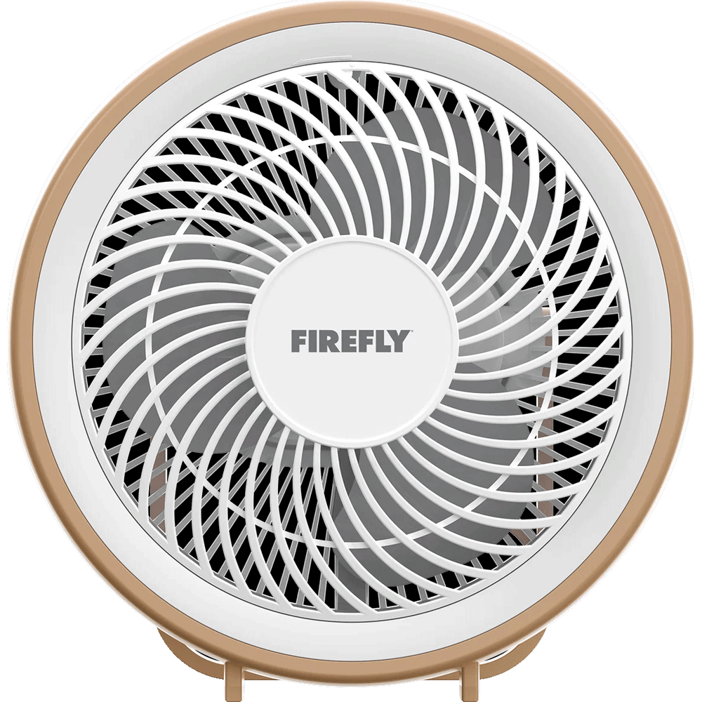 Firefly FEL669 Rechargeable Desk Fan with Ring Lamp