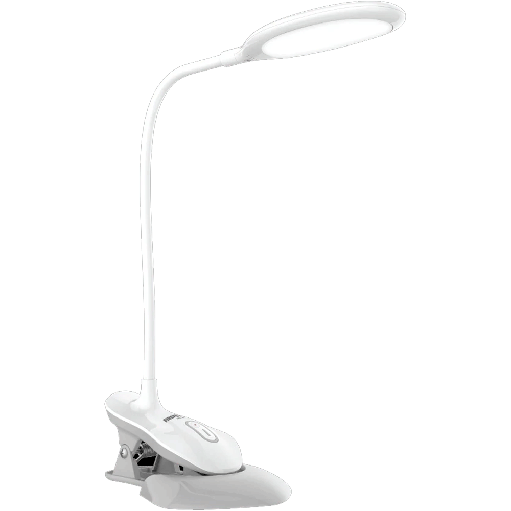 Firefly FEL723 Rechargeable Tricolor Clip-On Desk Lamp