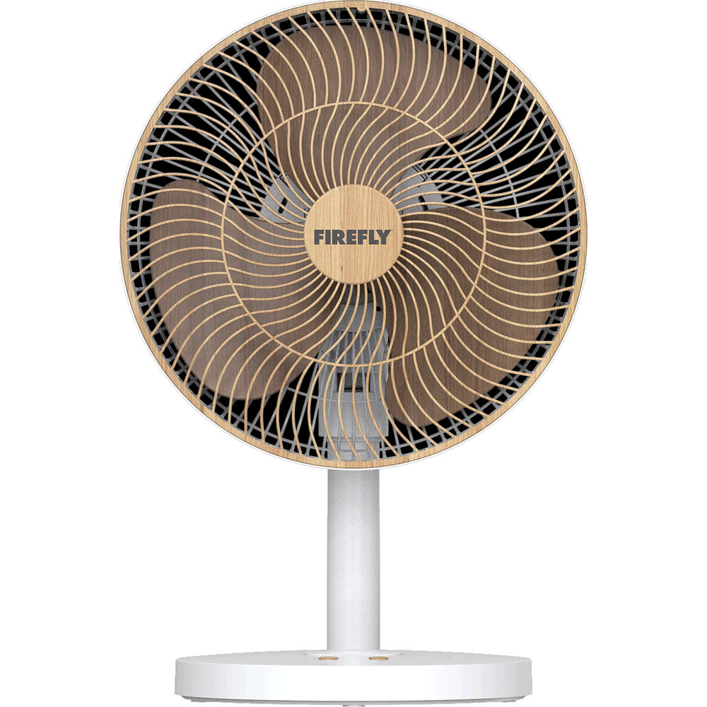 Firefly FEL662 Rechargeable Wooden Fan with Night Light 12