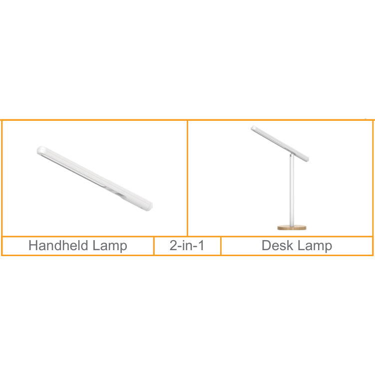Firefly Rechargeable Wooden Design Desk Lamp
