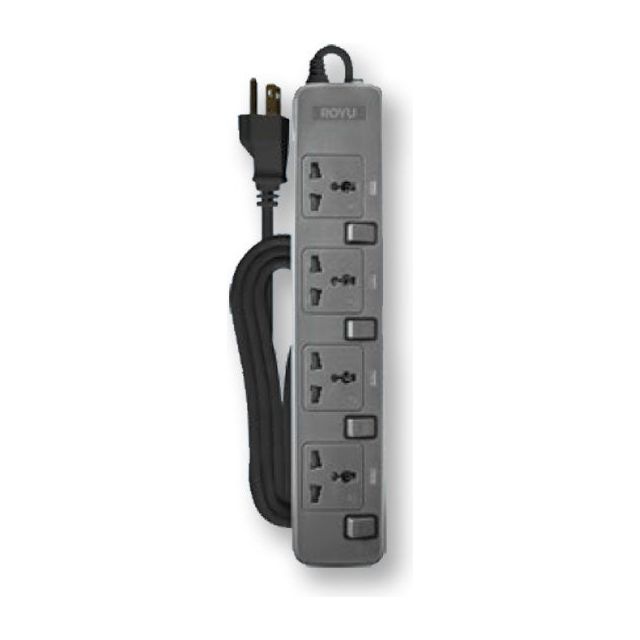 Royu REDEC704 (4-Gang) Individual Switches | Royu by KHM Megatools Corp.