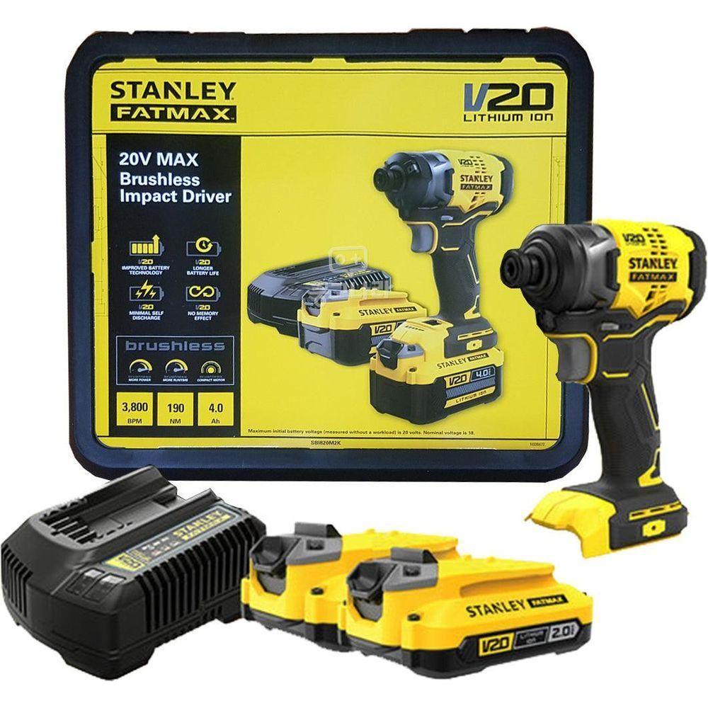 Stanley SBI820M2K 20V Cordless Impact Driver 1/4