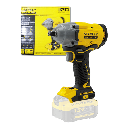 Stanley SBW920 20V Cordless Impact Wrench 1/2" Drive (Bare) - KHM Megatools Corp.