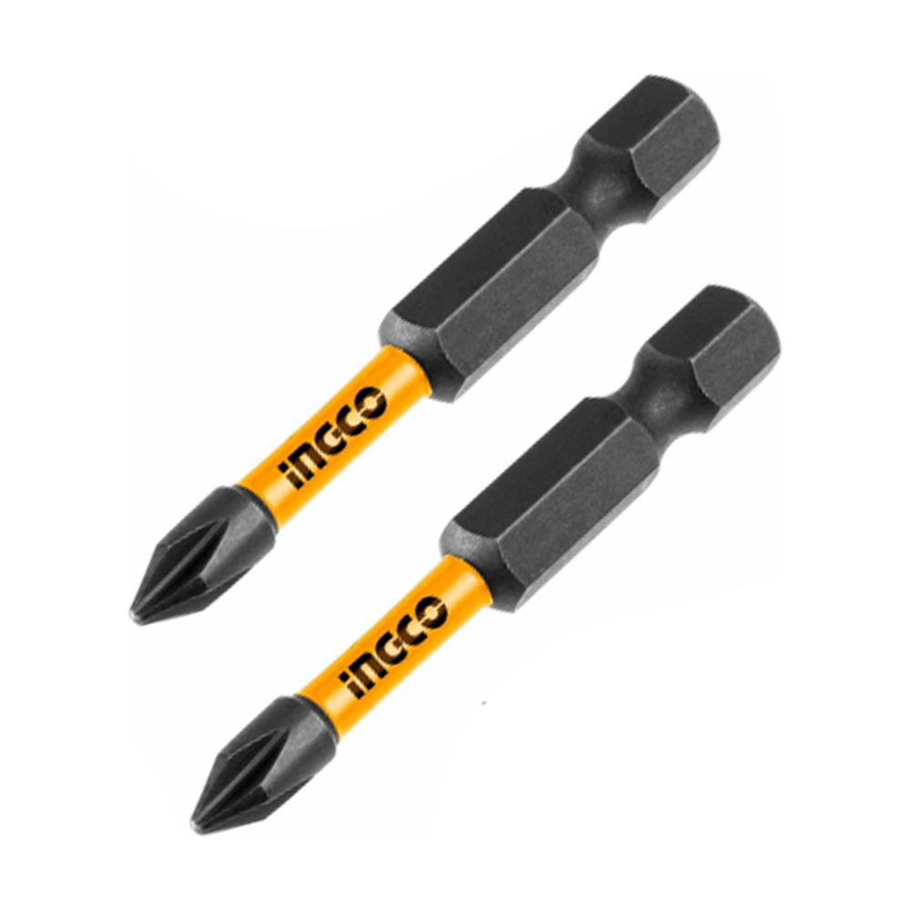 Ingco SDBIM71PH250 Impact Philips Screwdriver Bit PH2x50MM 2Pcs