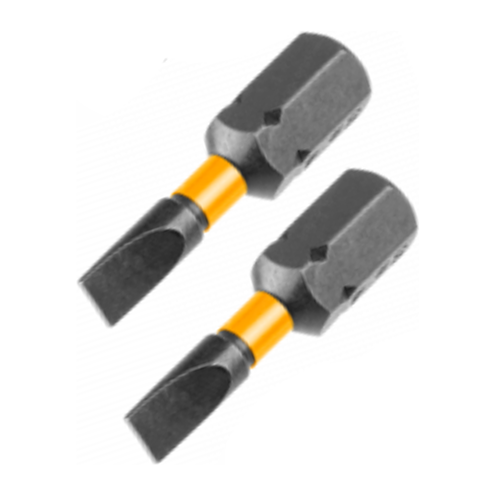 Ingco SDBIM71SL425 Impact Flat Screwdriver Bit SL4x25MM 2pcs – Goldpeak ...