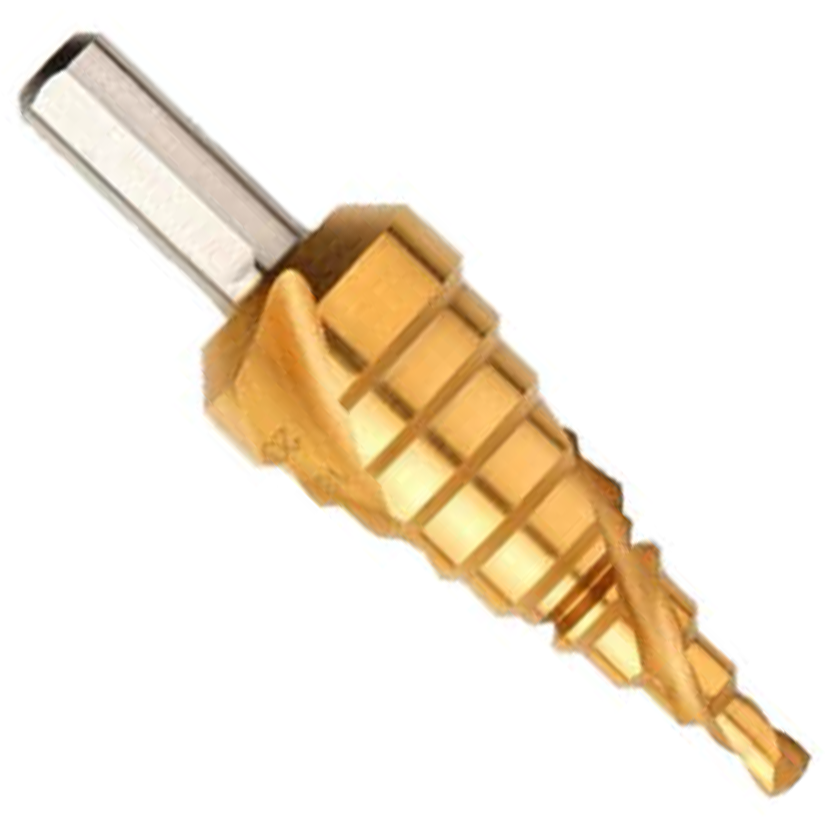 Diager 502B HSS-TIN Step Drill Bit 4-30