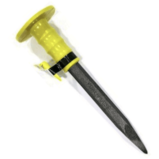 Powerhouse Bull Point Chisel W/PVC Protector (Pointed) - KHM Megatools Corp.