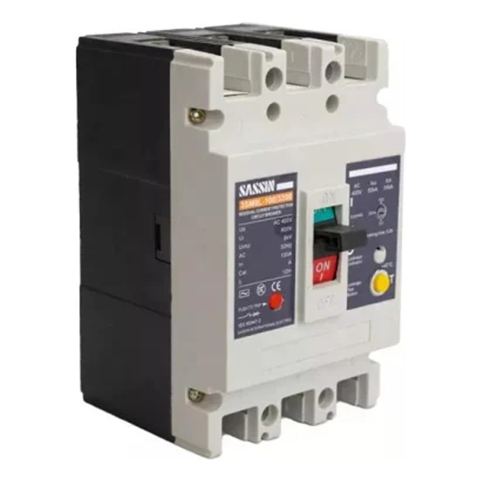 Sassin 3-Pole 35kAIC Molded Case Circuit Breaker (MCCB) (3SM8-225L Series)