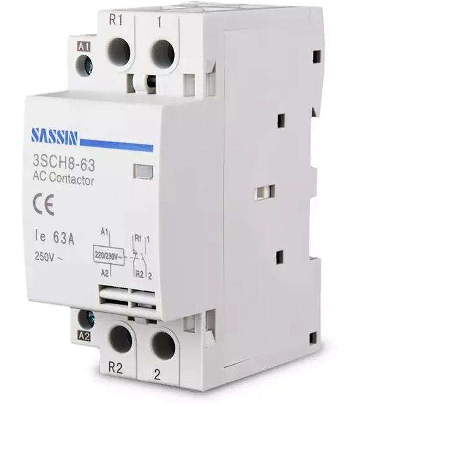 Sassin Lighting Contactor 2P 63A (3SCH8 Series)