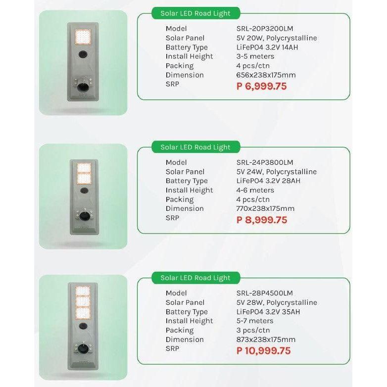 Omni LED Solar Road Light - KHM Megatools Corp.