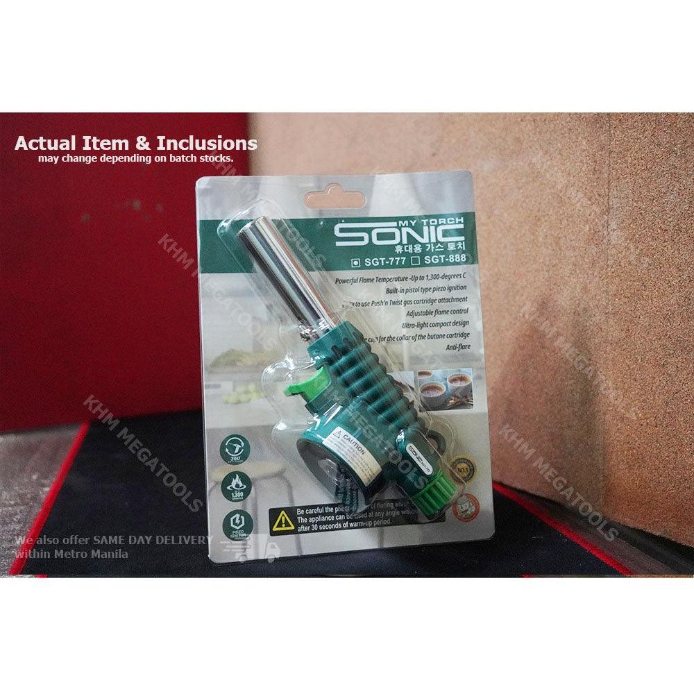 Sonic SGT-777 One Touch Butane Gas Torch (Butane Powered) - KHM Megatools Corp.