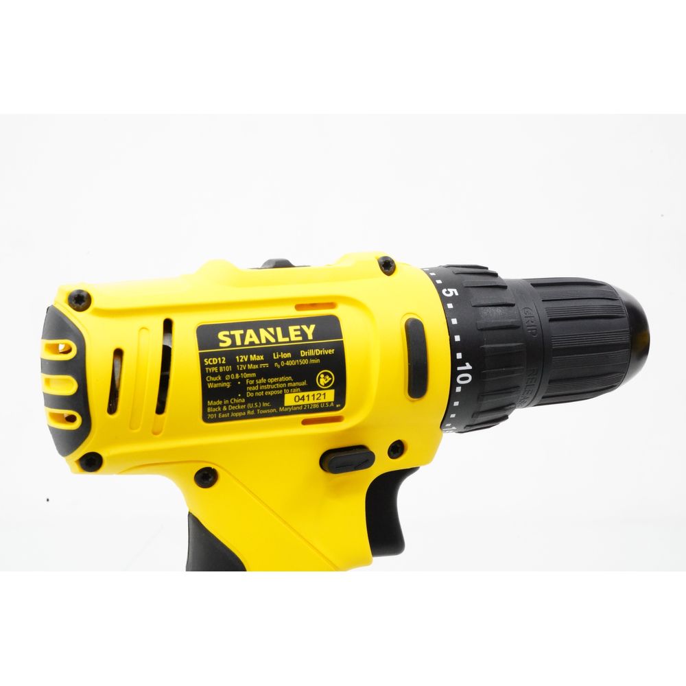 Stanley SCD121S1 12V Cordless Drill / Driver 10mm