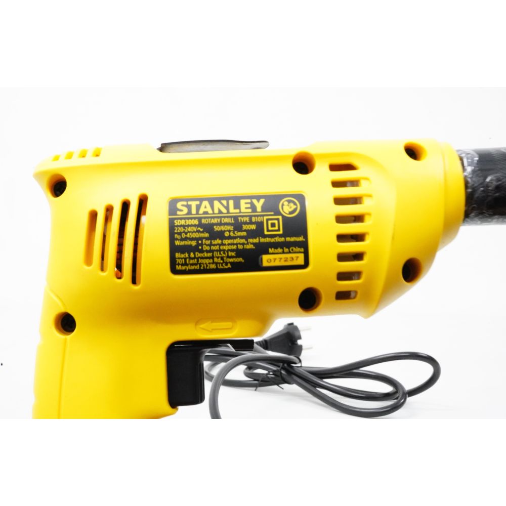 Stanley SDR3006 Hand Drill 6mm 300W
