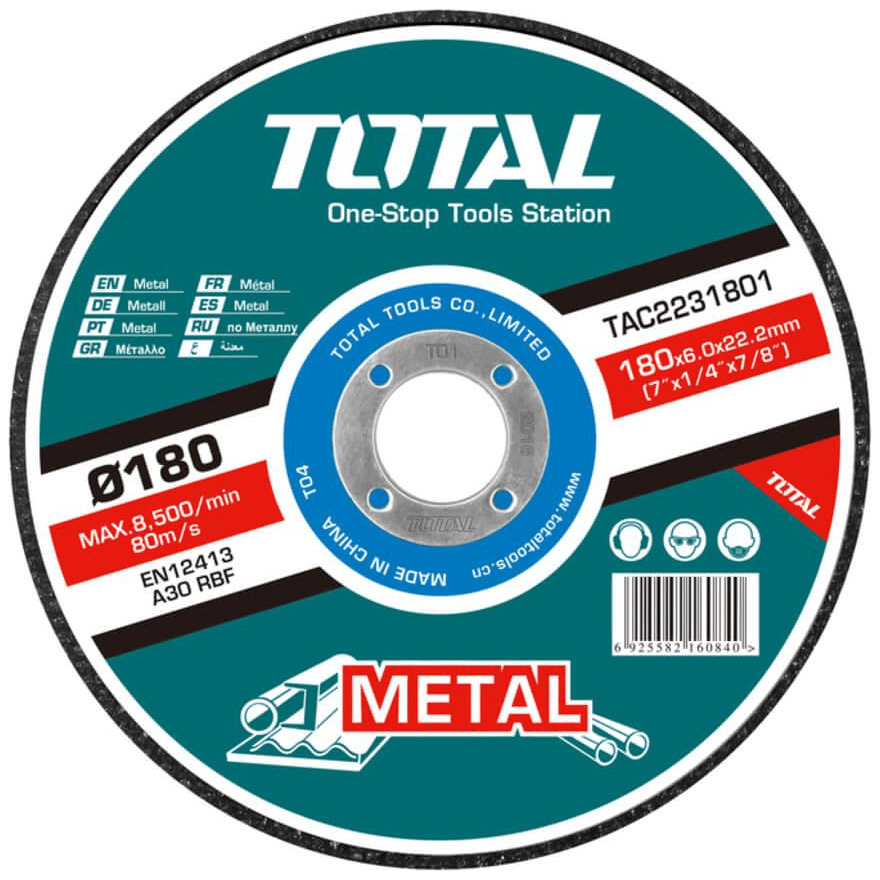 Total TAC2231801 Grinding Disc / Depressed Center Wheel 7