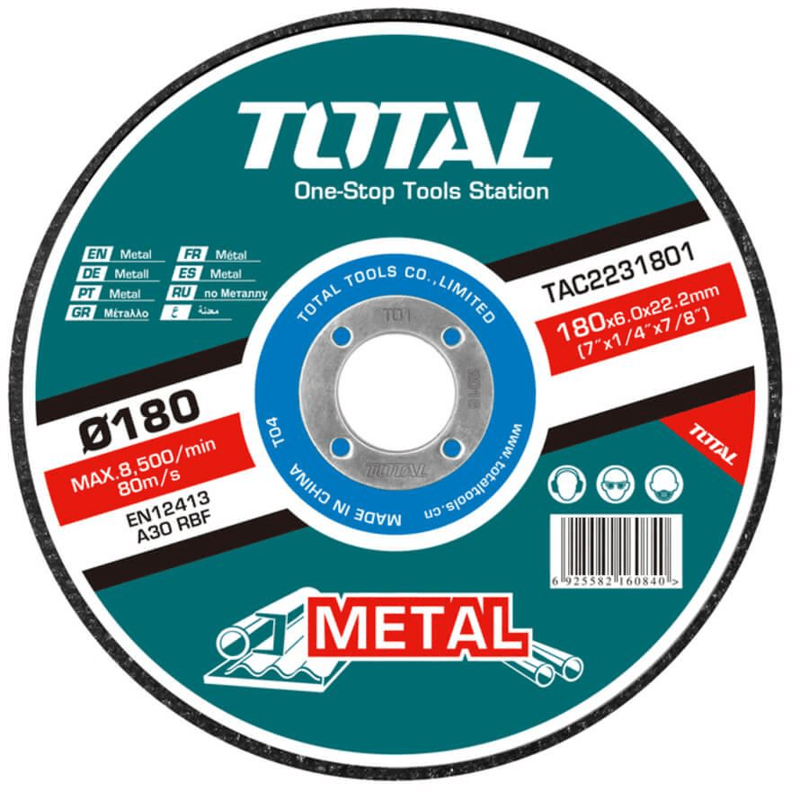 Total TAC2231801 Grinding Disc / Depressed Center Wheel 7