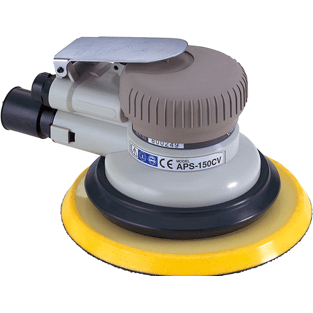 Nitto Kohki APS-150 CE Pneumatic Air Palm Orbital Sander / Compact Sander 6
