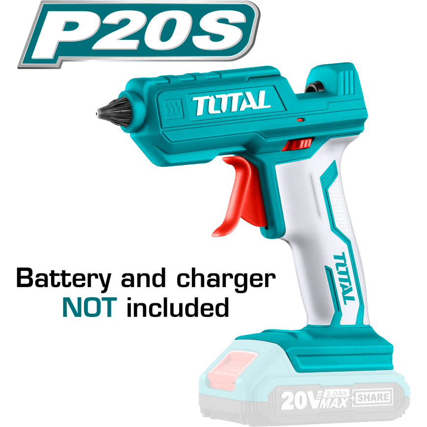 Total TGGLI2001 20V Cordless Glue Gun (Bare) | Total by KHM Megatools Corp.