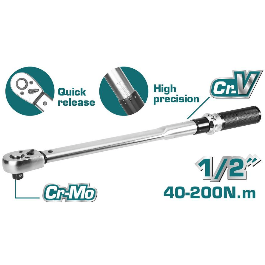 Total THPTW200N2 Torque Wrench 1/2