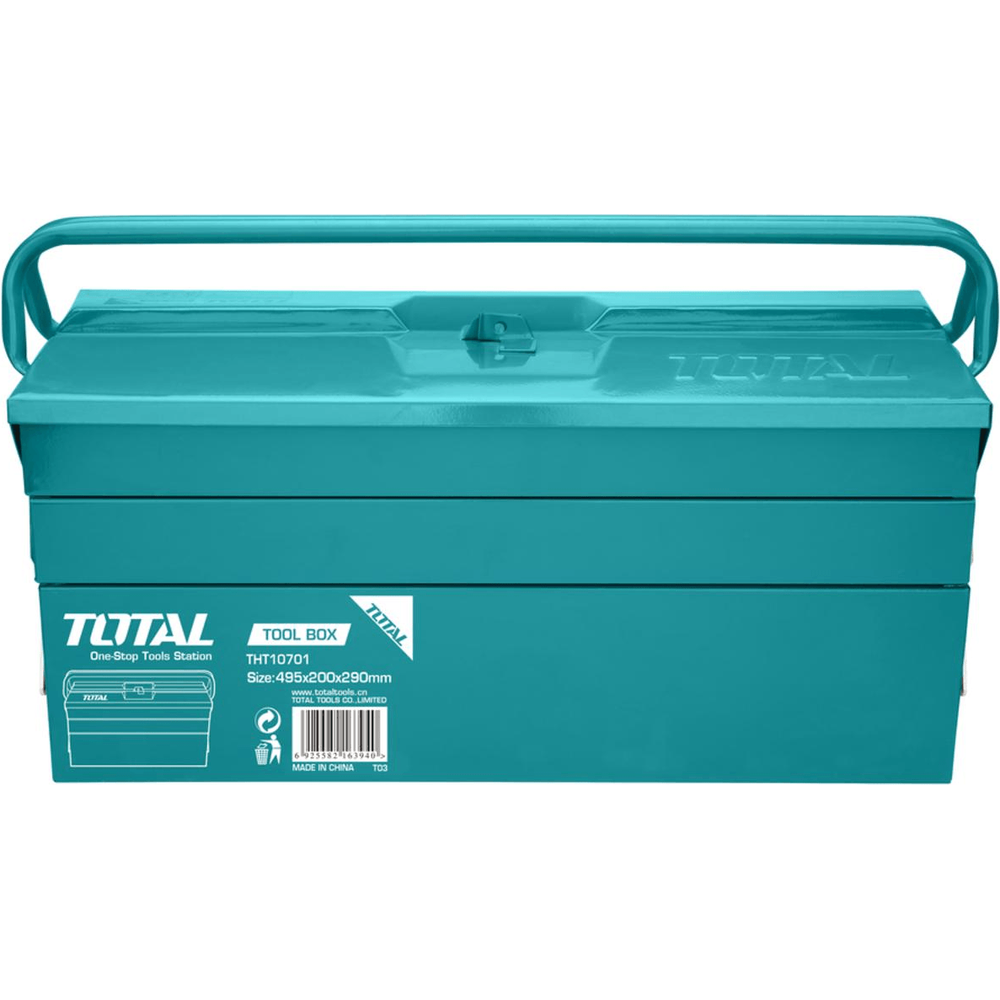 Total Metal Tool Box - Goldpeak Tools PH Total