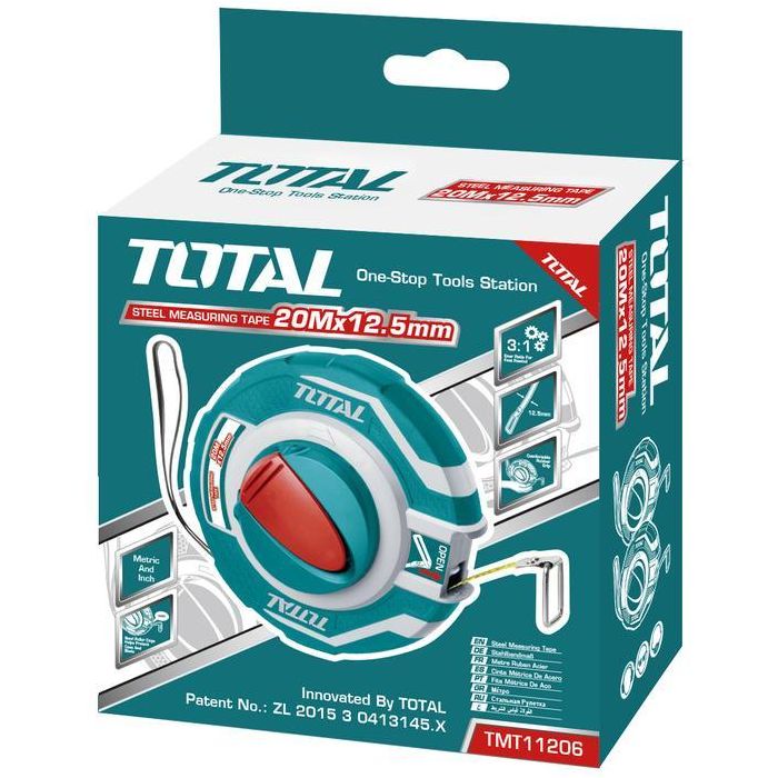 Total Steel Long Tape Measure - Goldpeak Tools PH Total