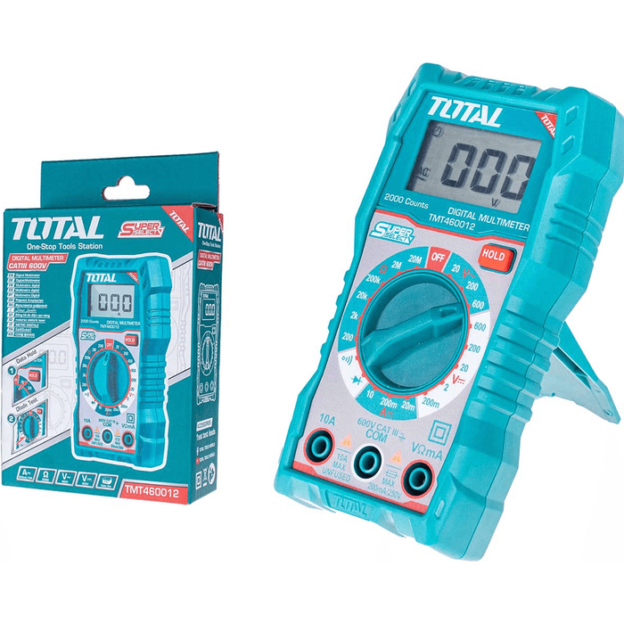 Total TMT460012 Digital Multimeter / Tester | Total by KHM Megatools Corp.