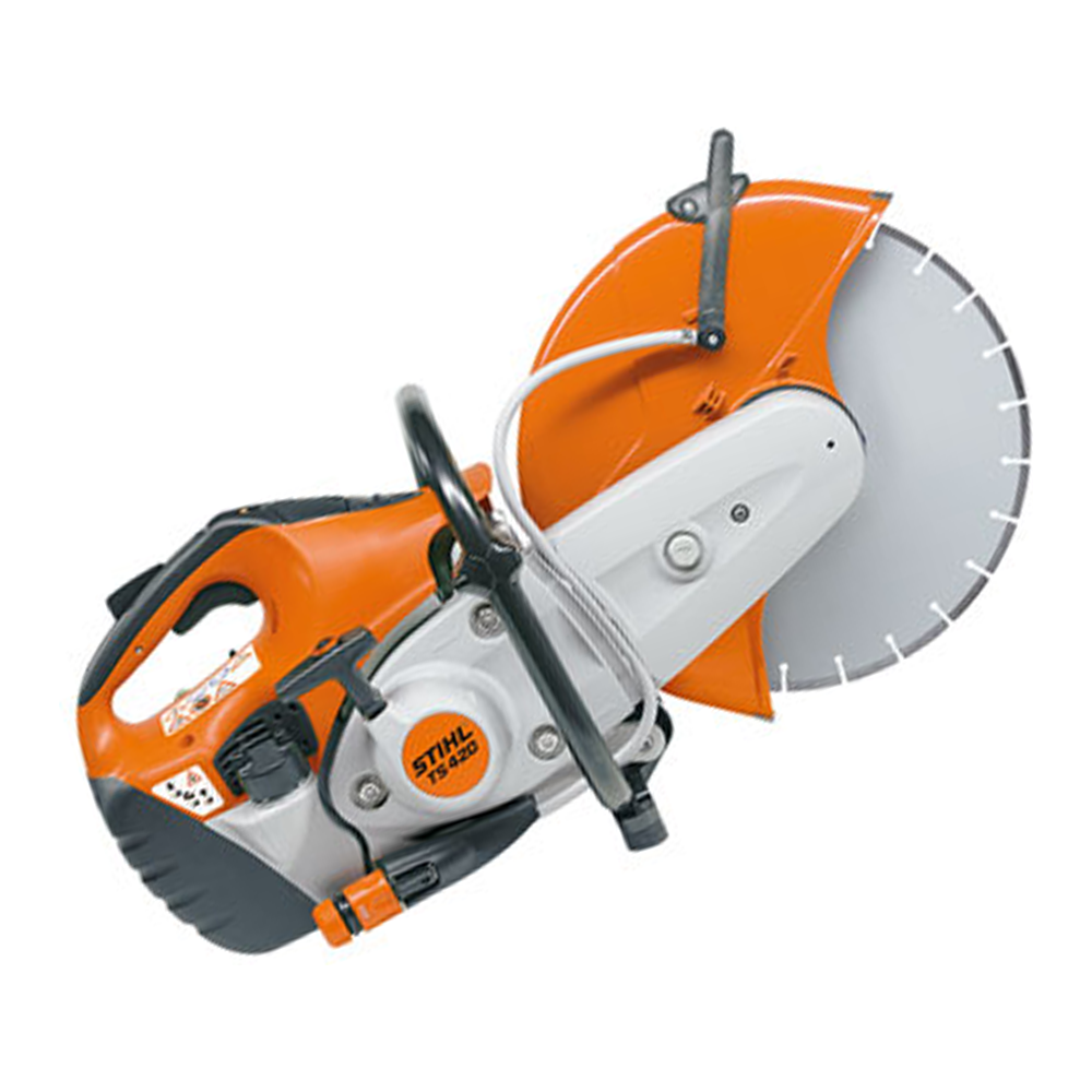 Stihl Cutter Machine Stihl TS 420 Gasoline Engine Cut-Off Saw Machine 4.4HP 14