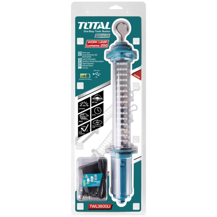 Total TWL3600LI Work Lamp - Goldpeak Tools PH Total