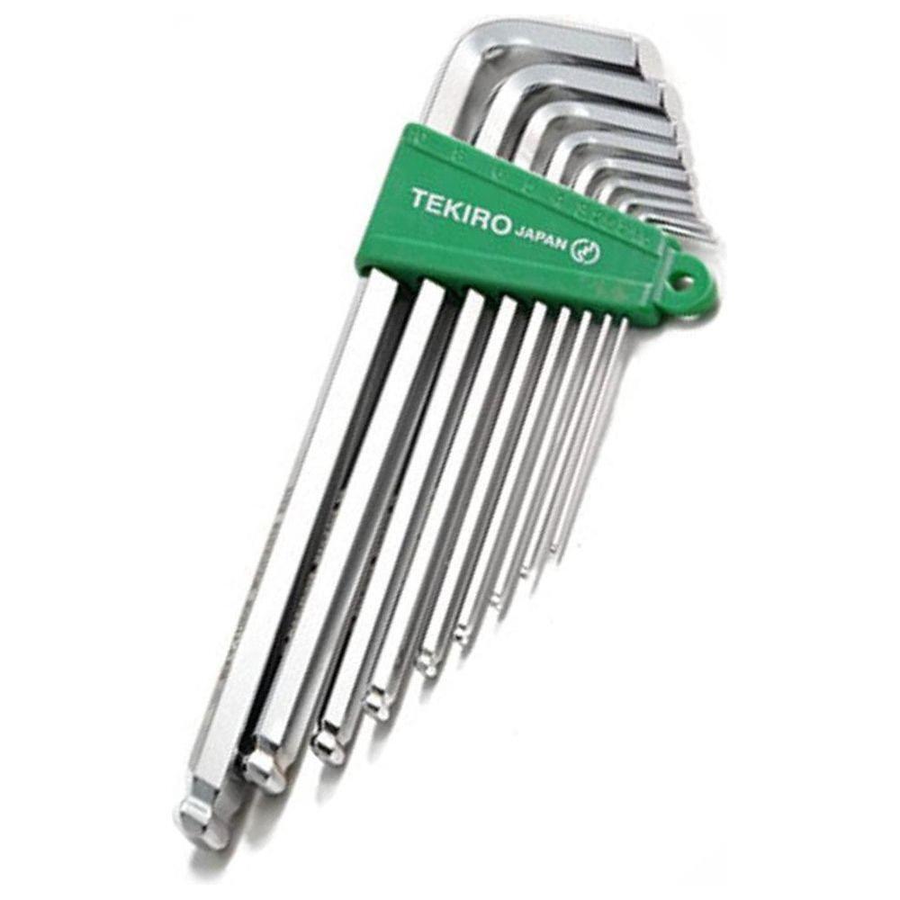 Teng 1479MM 9 Metric 1.5-10mm Ball-Point Hex Key Set Teng 1479MM 9 Metric 1.5-10mm Ball-Point Hex Key Set