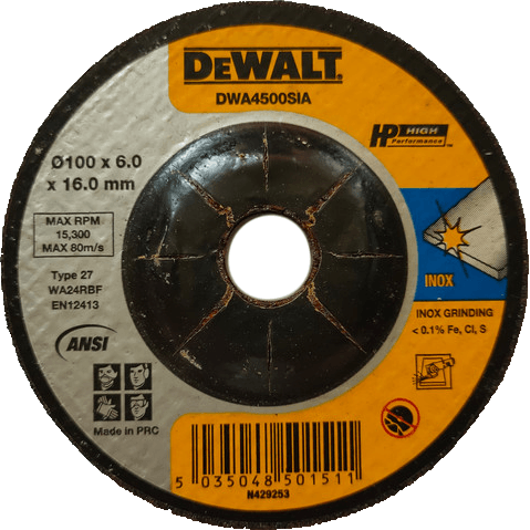 Dewalt DWA4500SIA Grinding Disc 4