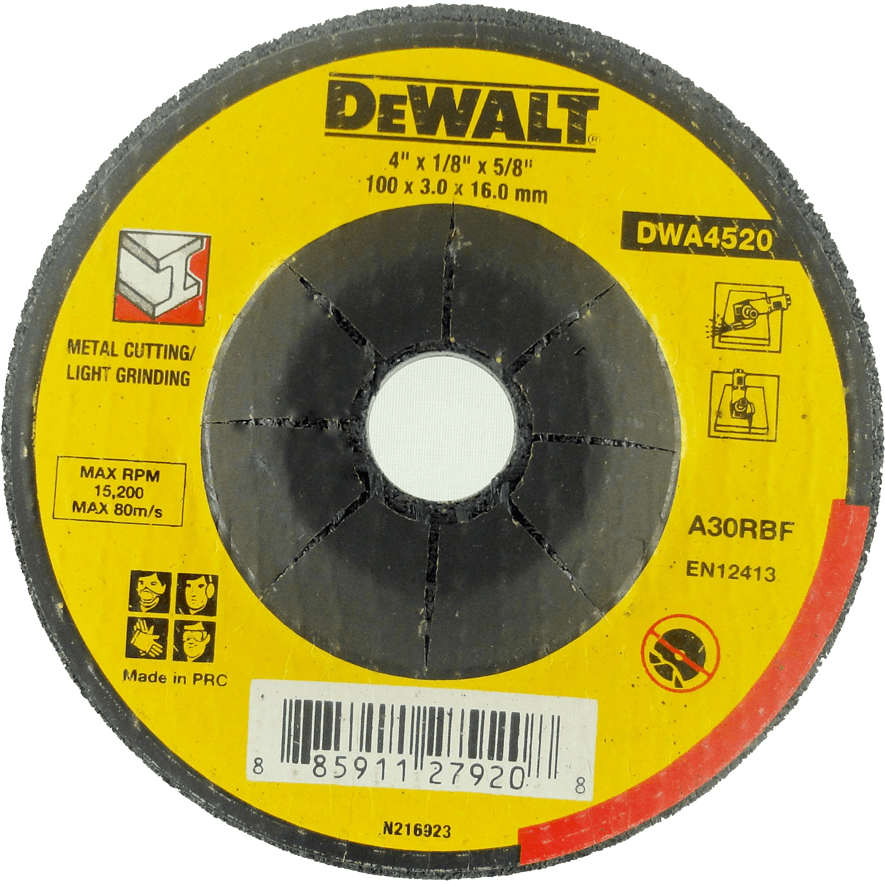 Dewalt DWA4520 Cut Off Wheel 4